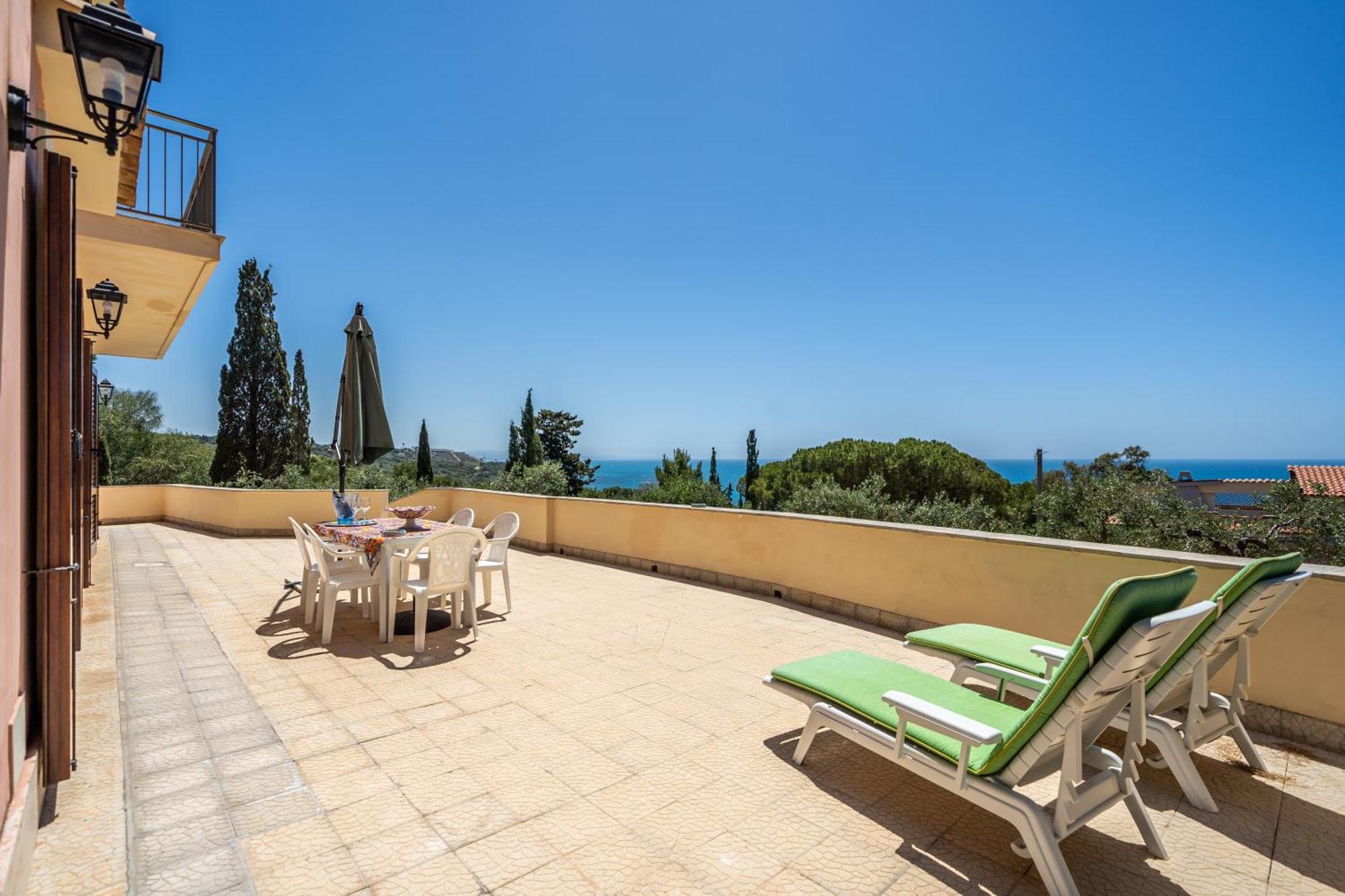 Villa Rosa Sul Mare Шакка Екстер'єр фото