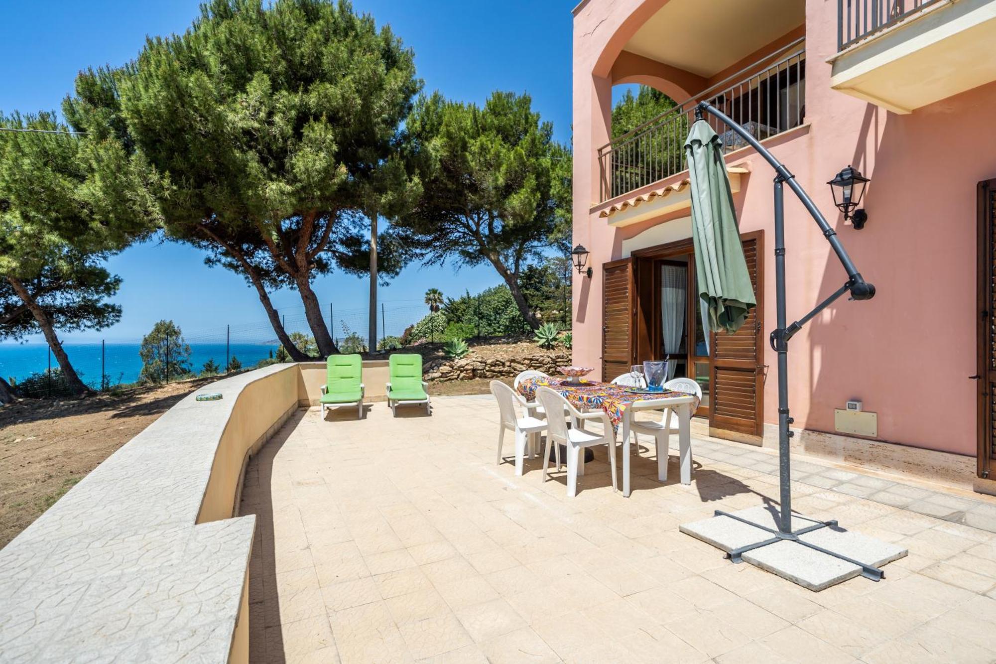 Villa Rosa Sul Mare Шакка Екстер'єр фото