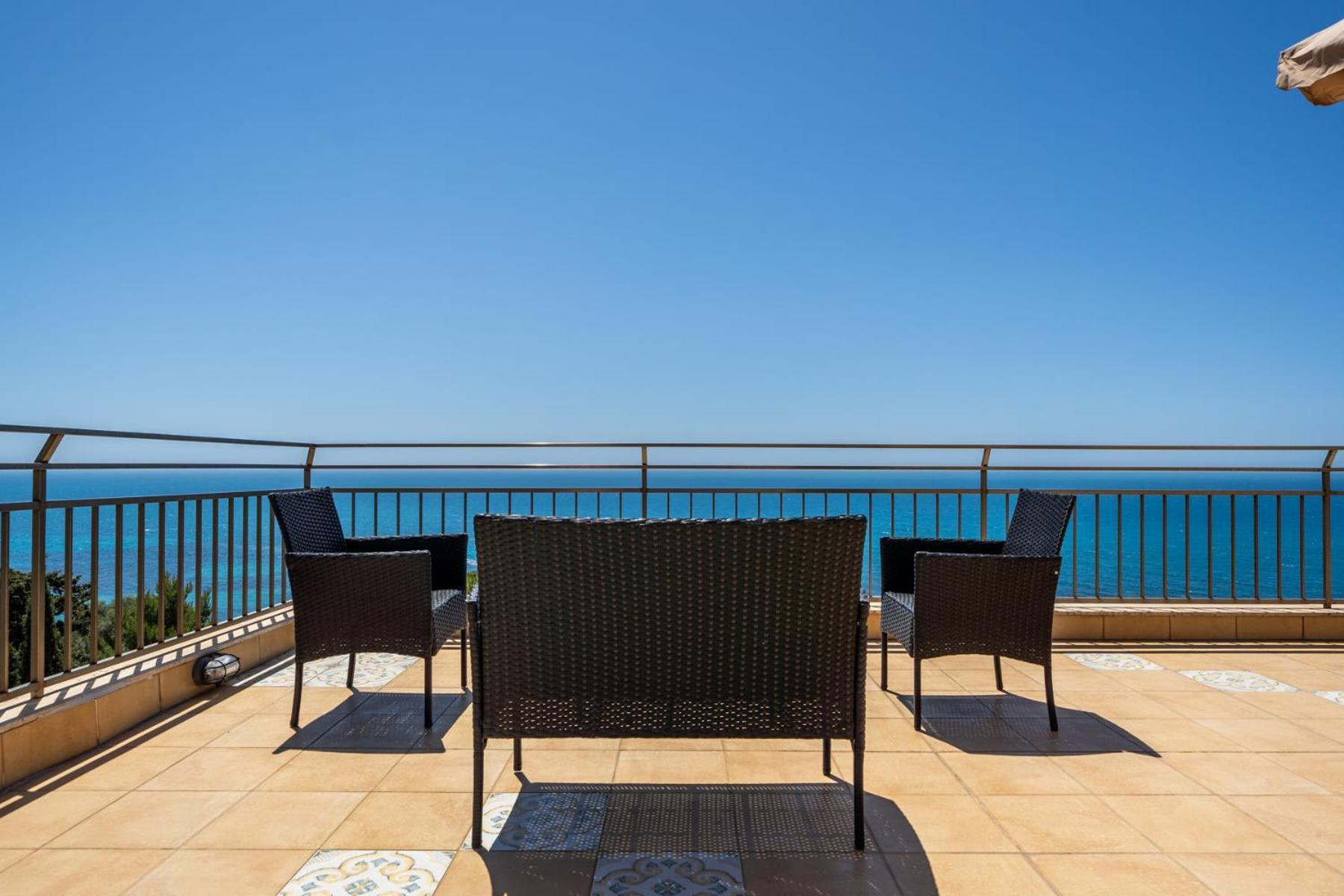 Villa Rosa Sul Mare Шакка Екстер'єр фото